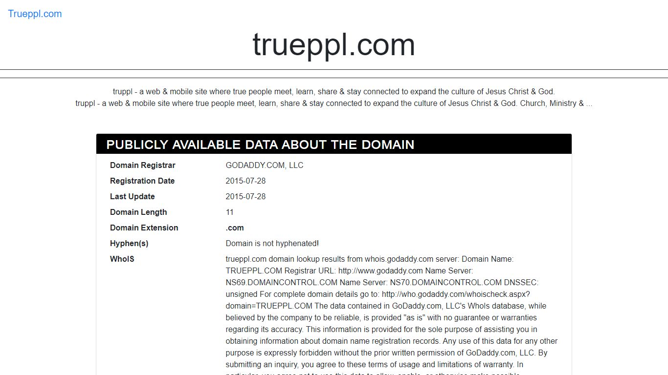 Trueppl.com - truppl - a web & mobile site where true people meet ...